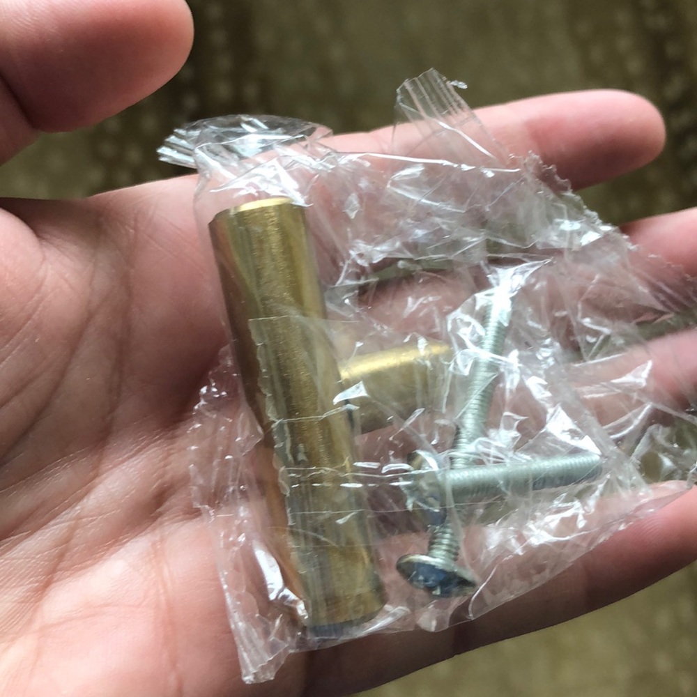 Gold drawer pulls